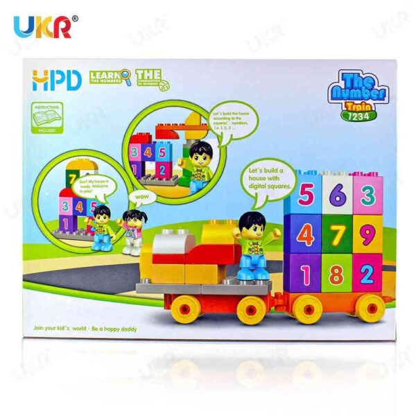 UKR – Duplo Blocks Train – Numbers