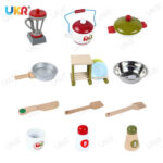 UKR – European Kitchen Red Wooden – Red