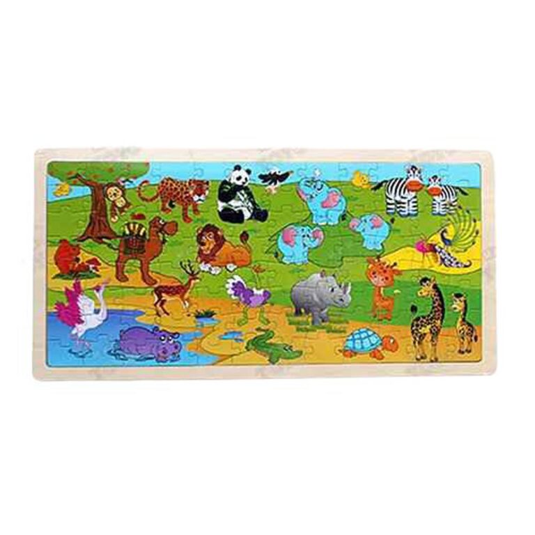 UKR - Farm Puzzle Assorted Jungle