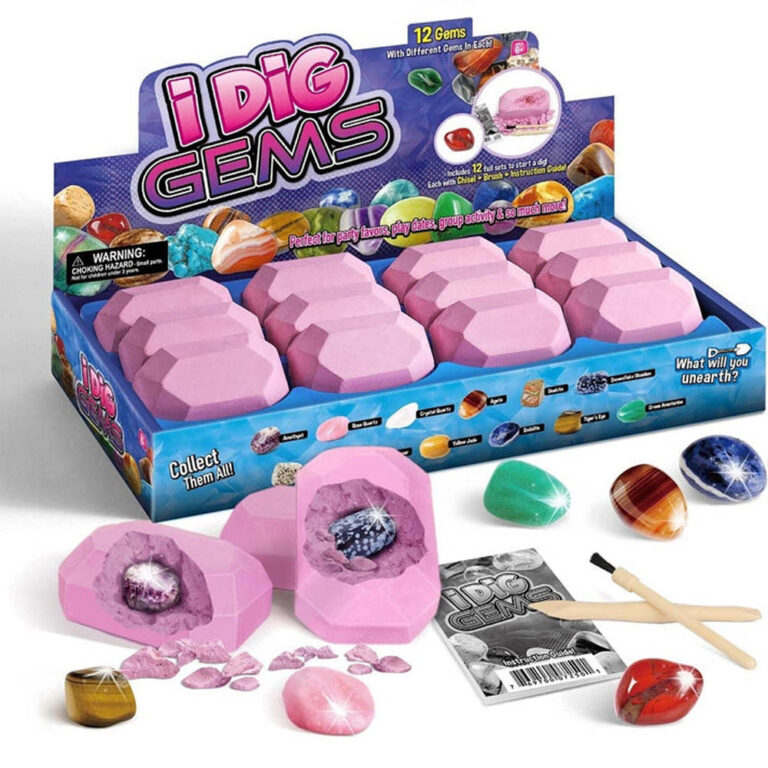 Ukr - I Dig Gems 12Pcs