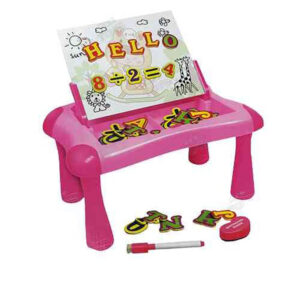 UKR – Magnetic Sketchpad Desk Pink – Pink