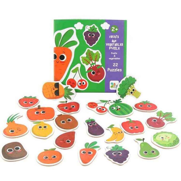 UKR - Matching Puzzle Fruit And Vegetables