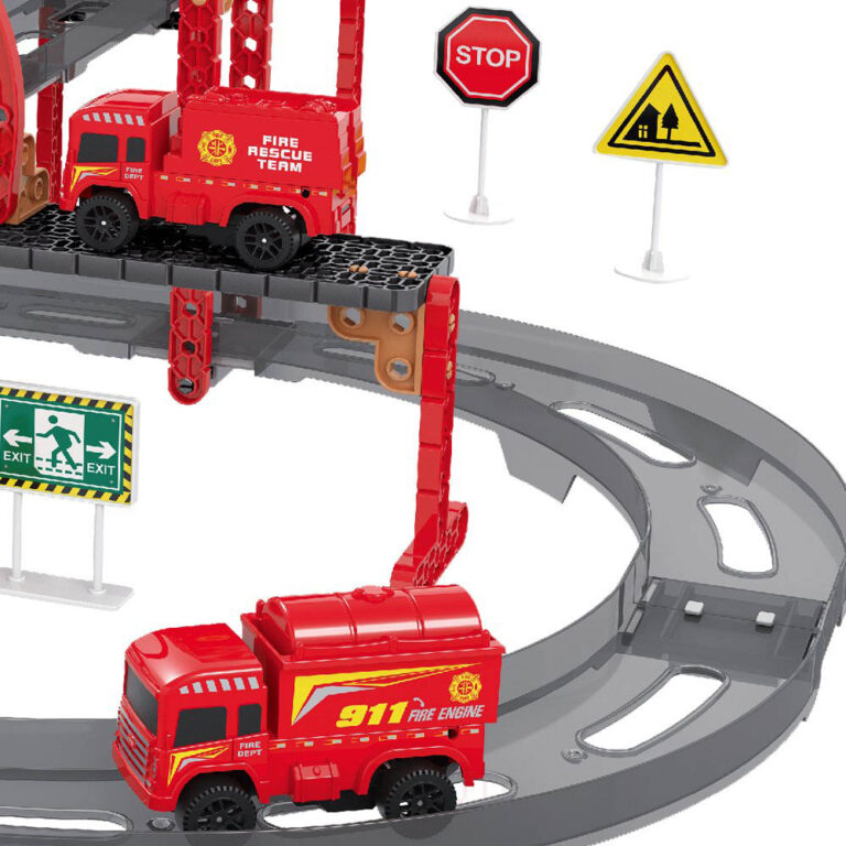 UKR - Parking Track Red - Red