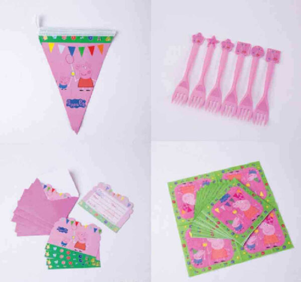 UKR – Peppa Party Set – Pink