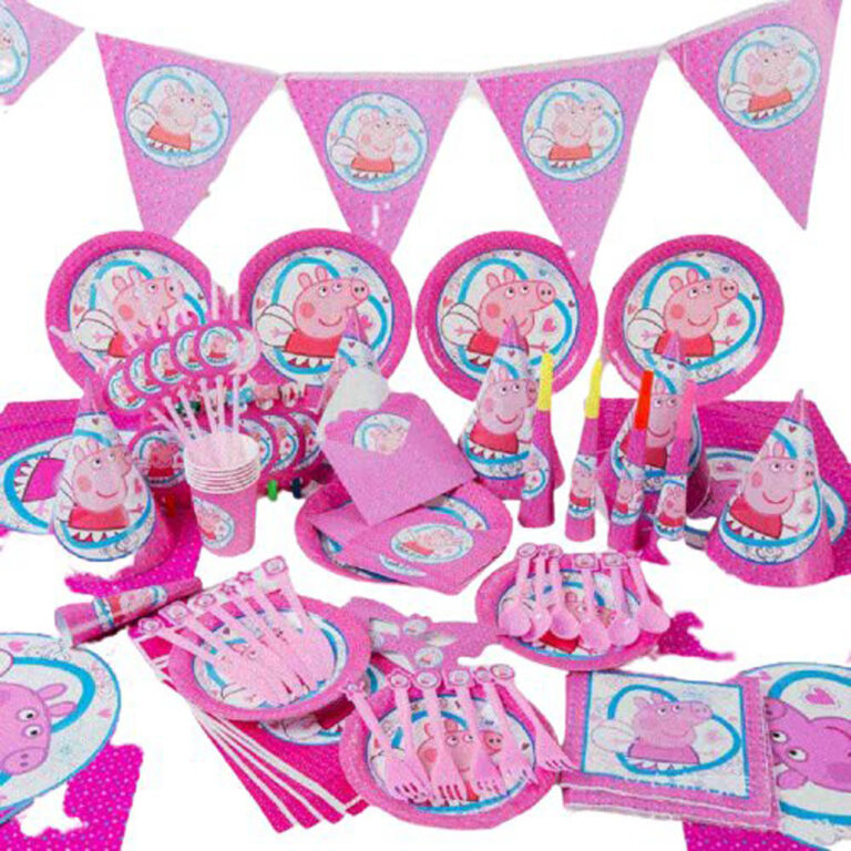 UKR - Peppa Party Set Pink - Pink