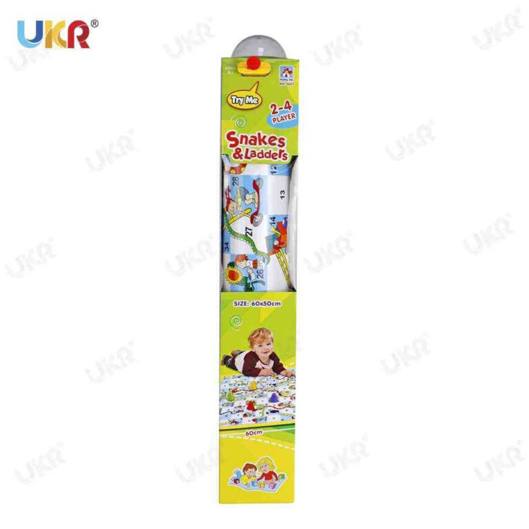 UKR - Snake And Ladders Board Game - Yellow