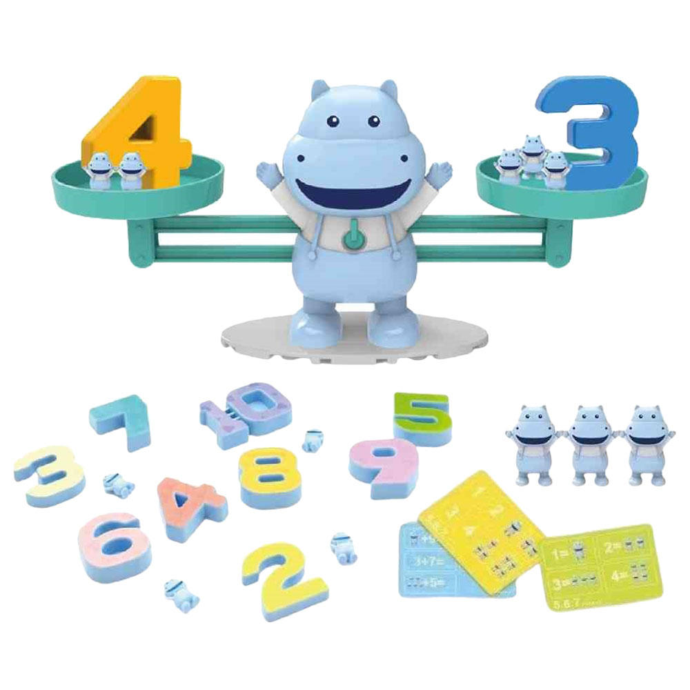 UKR – Hippo Balance & Math – Blue
