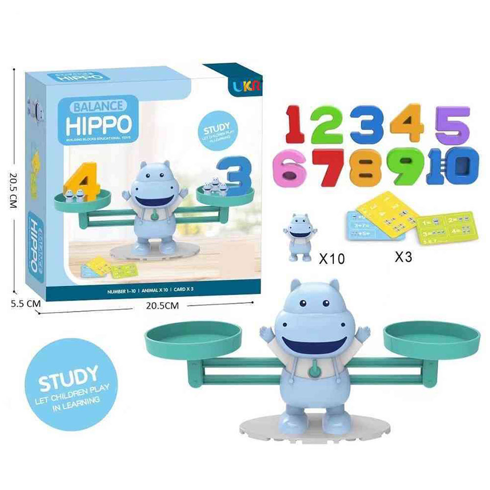UKR – Hippo Balance & Math – Blue