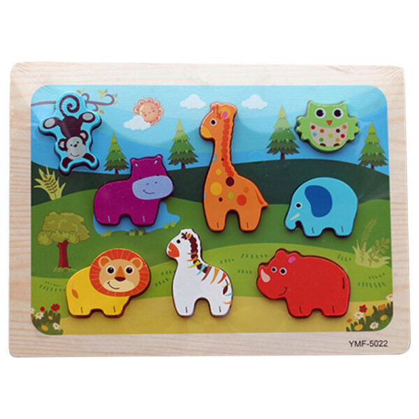 UKR – Animal Puzzle Board