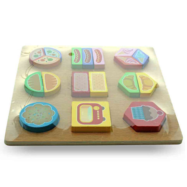 UKR – Paired Shape Puzzle Food