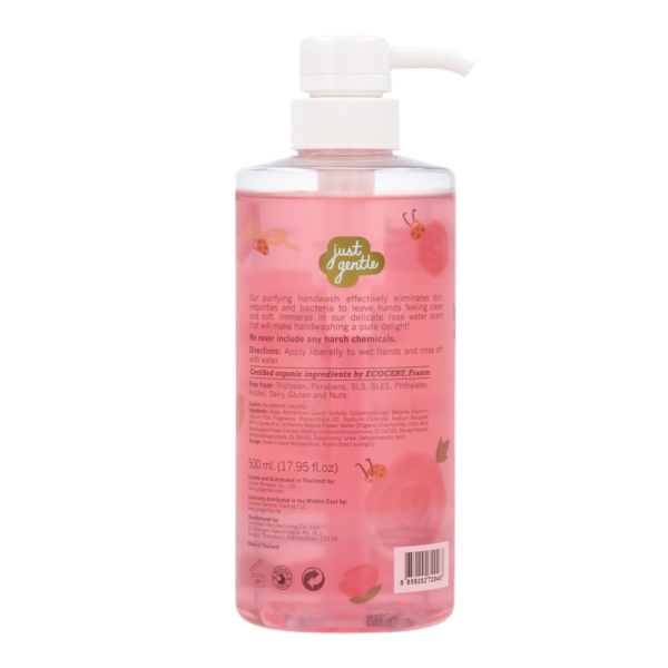 Just Gentle – Purifying Hand Wash – Rose Water