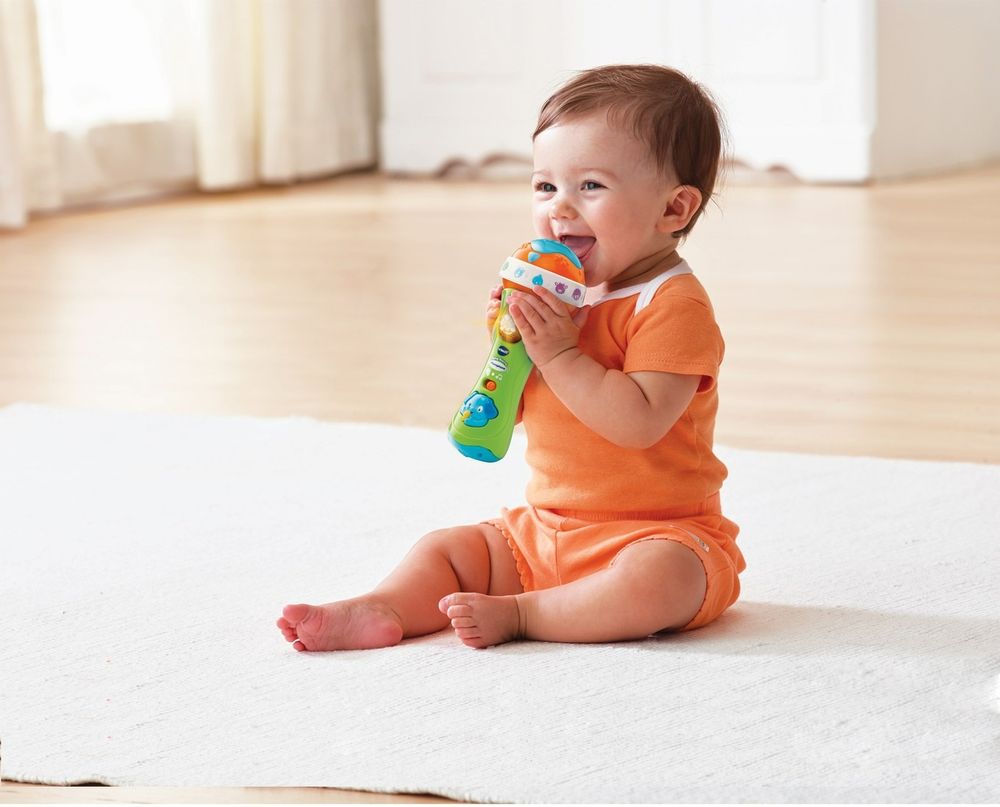 VTech - Toddler Microphone – Early Learning Music Toy with Voice Effects