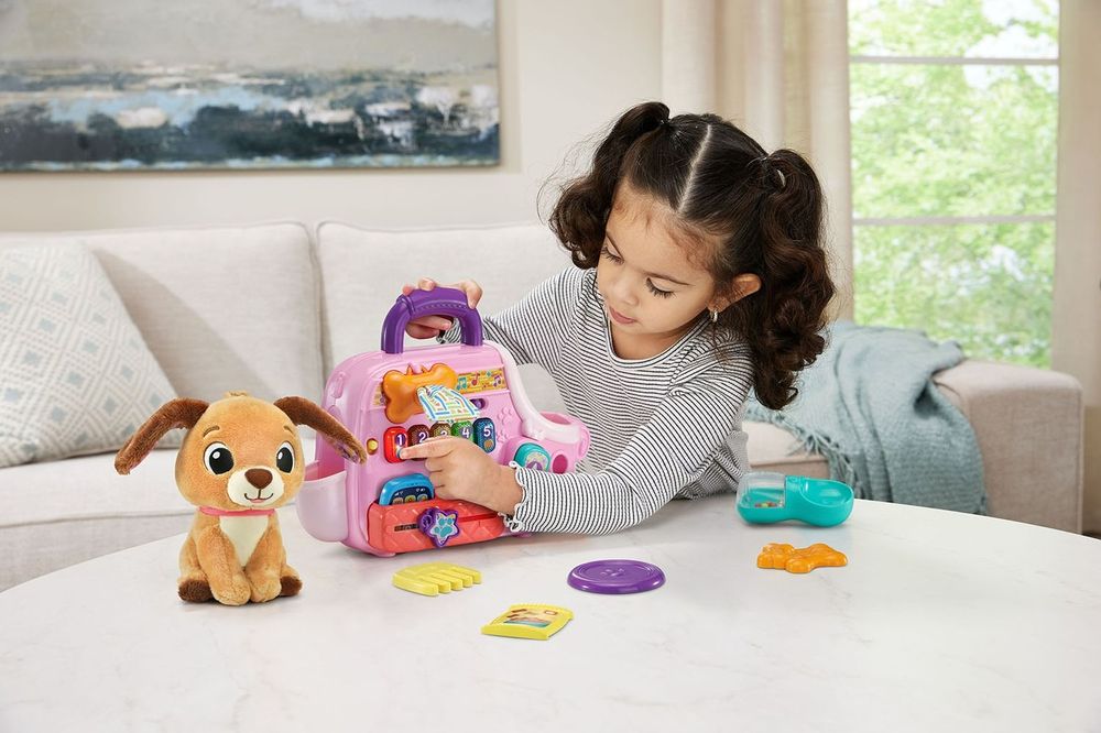 VTech – Baby Cutie Puppy Carrier – Interactive Role-Play Toy