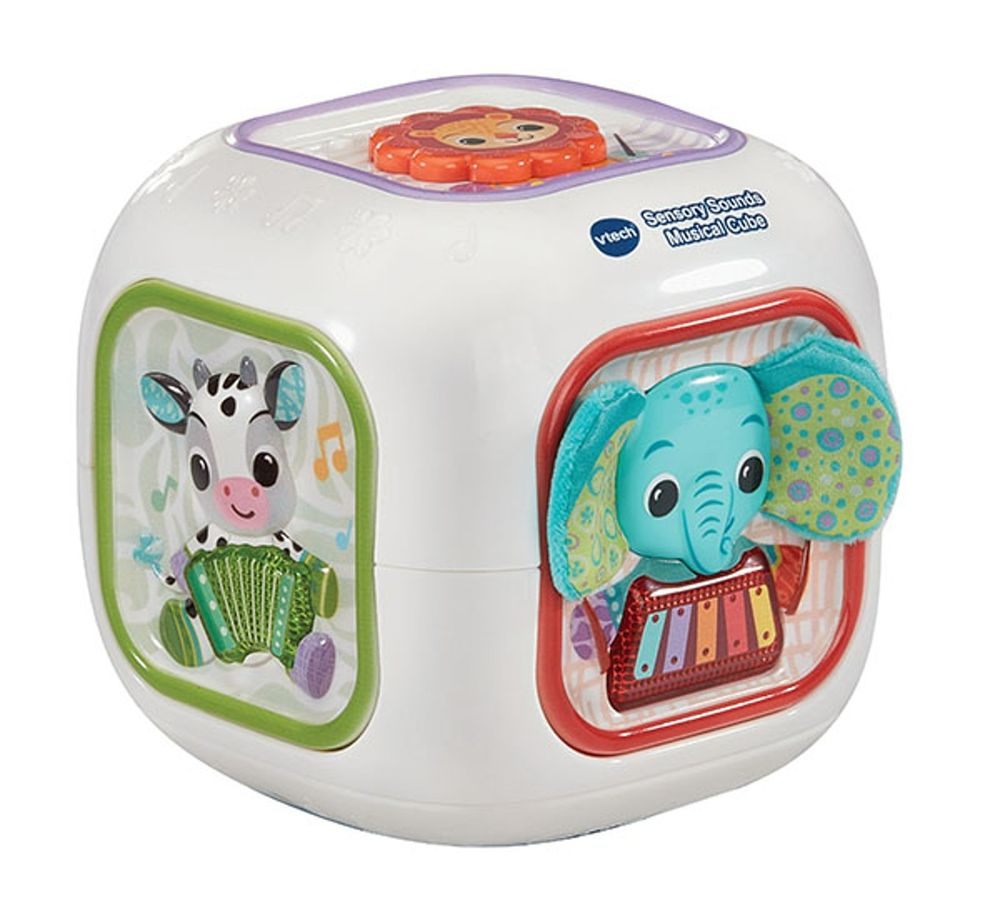 VTech - Baby Sensory Sounds Musical Cube – Interactive Baby Toy 