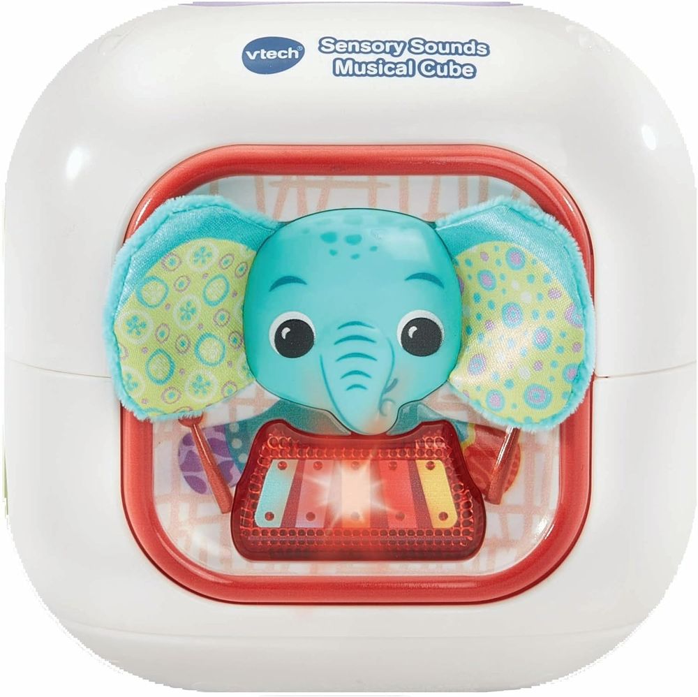 VTech - Baby Sensory Sounds Musical Cube – Interactive Baby Toy 