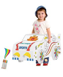 Eazy Kids - DIY Doodle Coloring Wearable Car