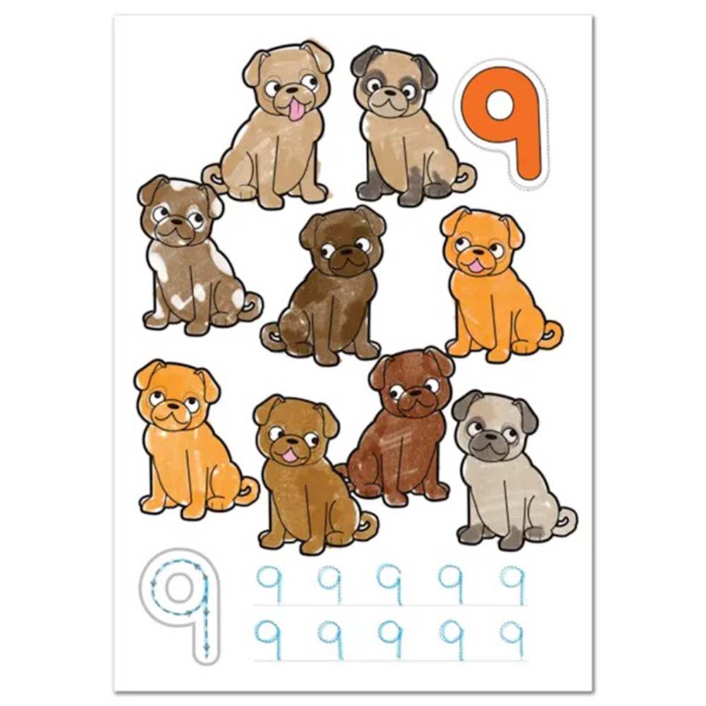 1-20 Colouring Book