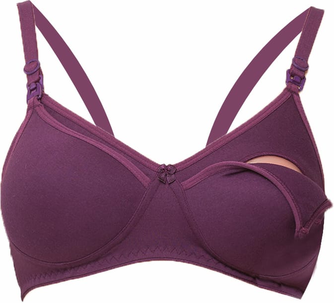 Tummy - Women's Cotton Maternity & Nursing Bra - Pack Of 2