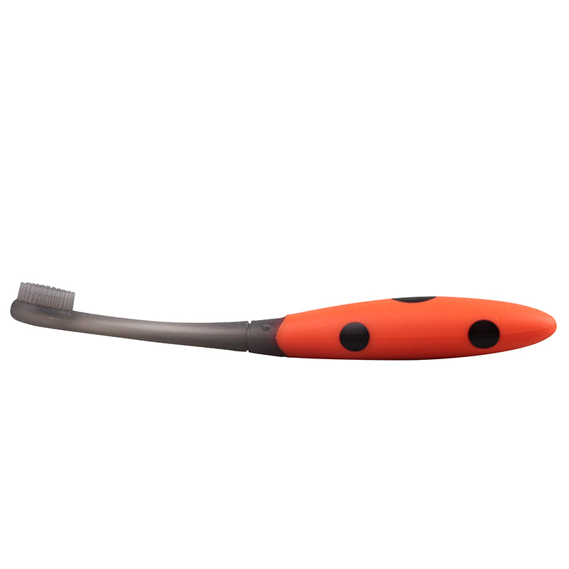 Mombella - Ladybug Baby Silicone Training Toothbrush