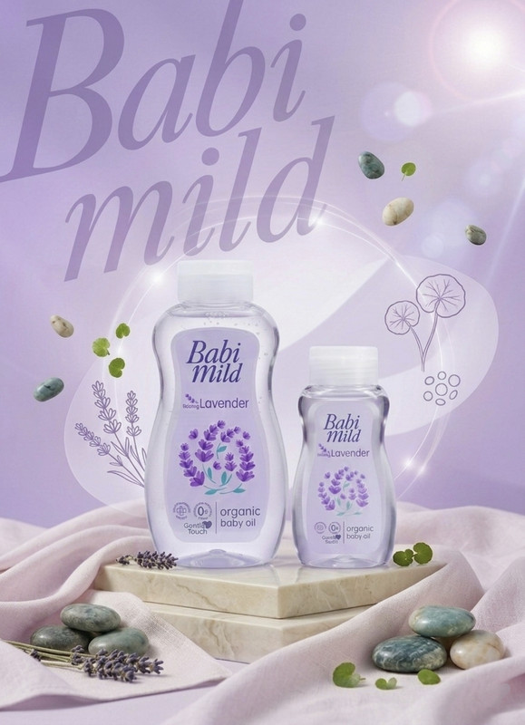 Babi Mild - Oil Ultra Mild Relaxing Lavender Organic - 200ml