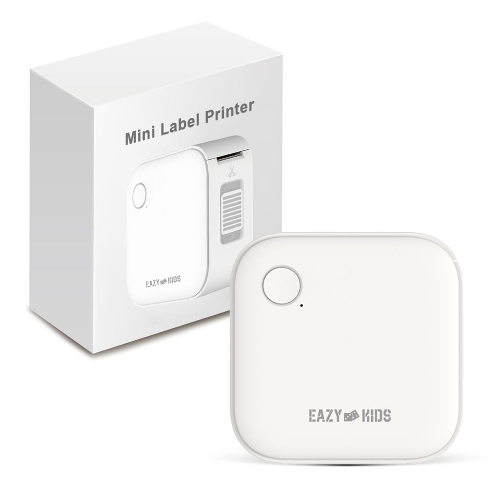 Eazy Kids – Mini Label Maker Printer with 180 Labels Roll – Green