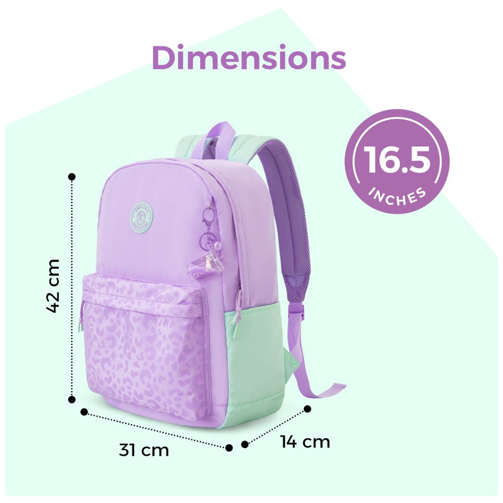 Eazy Kids Personalized 16.5” School Backpack with Laptop Compartment – Lightweight Design,Glow Backpack