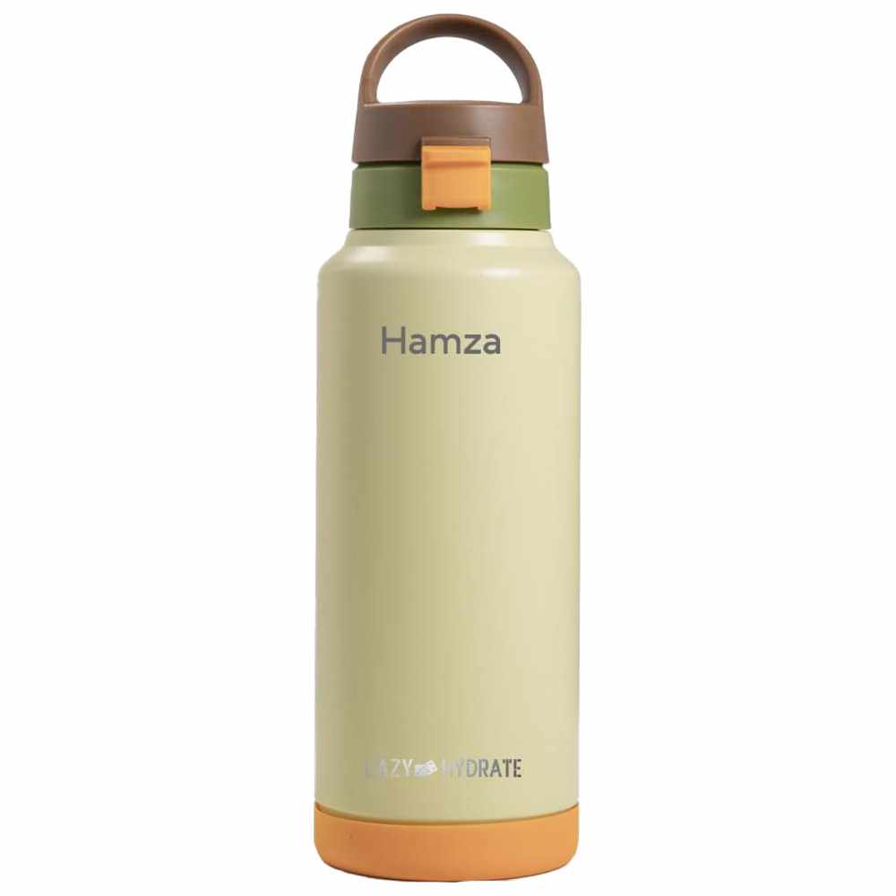 Eazy Kids – Vacuum Insulated Water Bottle w/ Lunch Bag – Refresh – 950ml Green