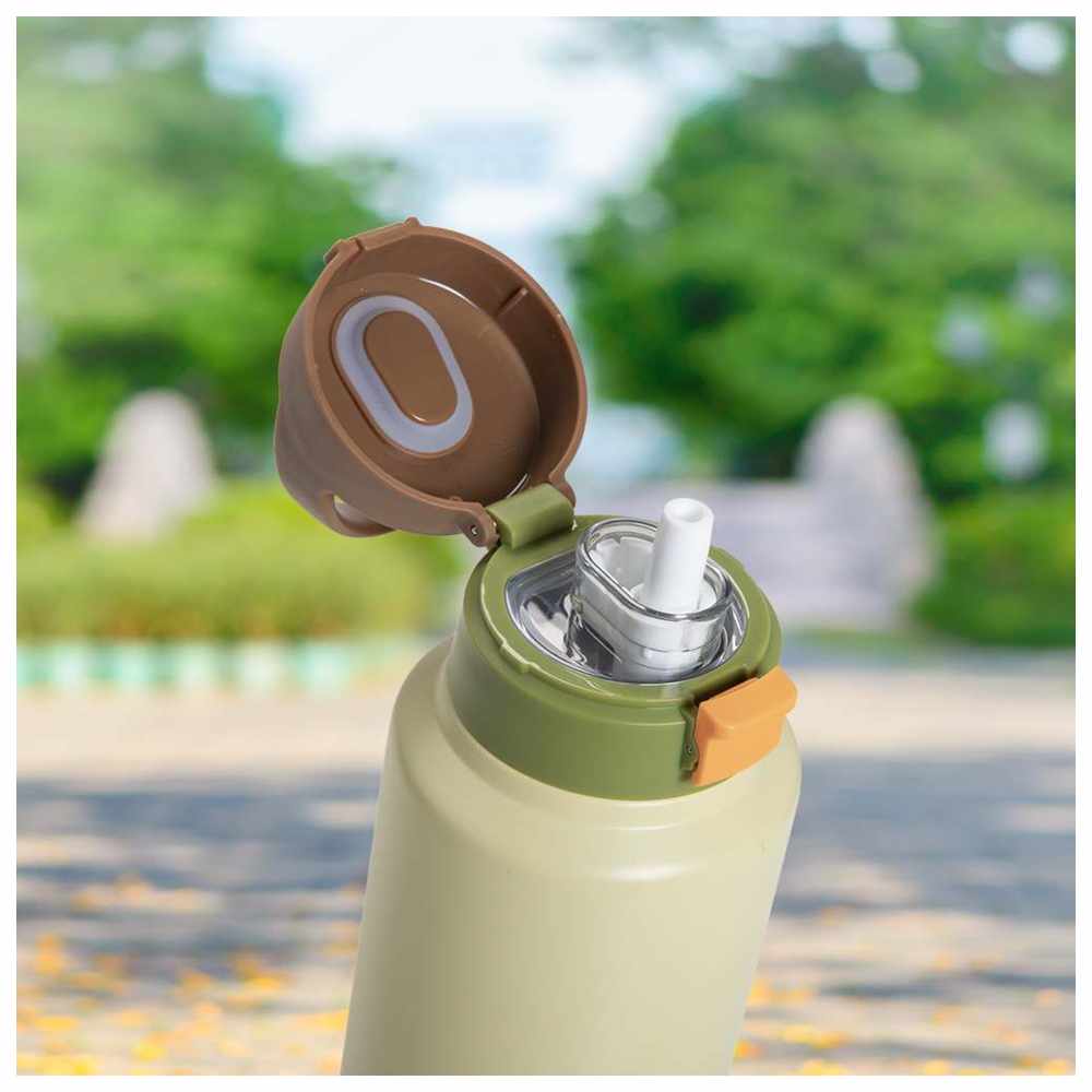 Eazy Kids – Vacuum Insulated Water Bottle w/ Lunch Bag – Refresh – 950ml Green
