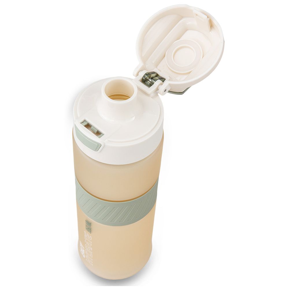 Eazy Kids Personalized Tritan Water Bottle 850ml with Spout Lid & Handle – Ivory