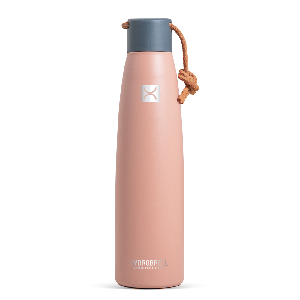 Hydrobrew – Vacuum Insulated Water Bottle – 500ml – Pink