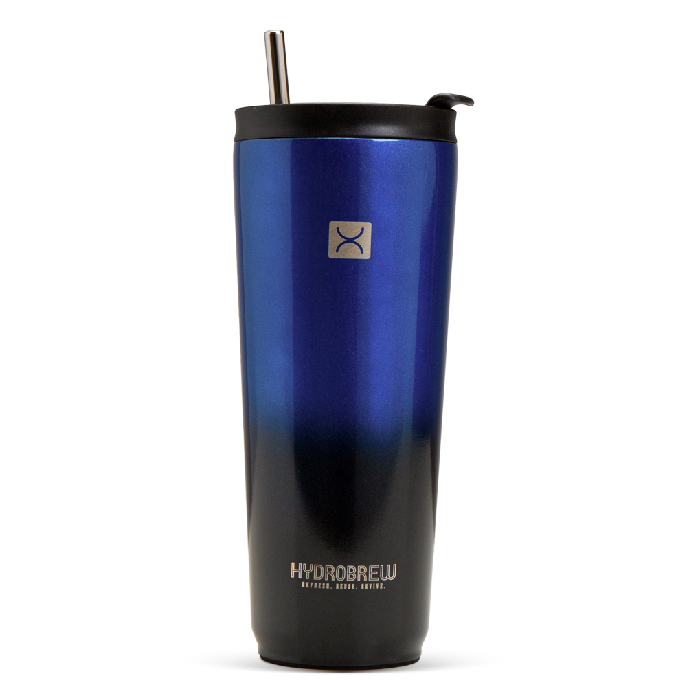 Hydrobrew – Vacuum Insulated Quencher Mug, 700ml – Blue