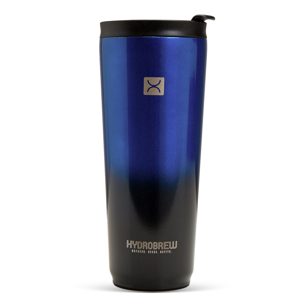 Hydrobrew – Vacuum Insulated Quencher Mug, 700ml – Blue
