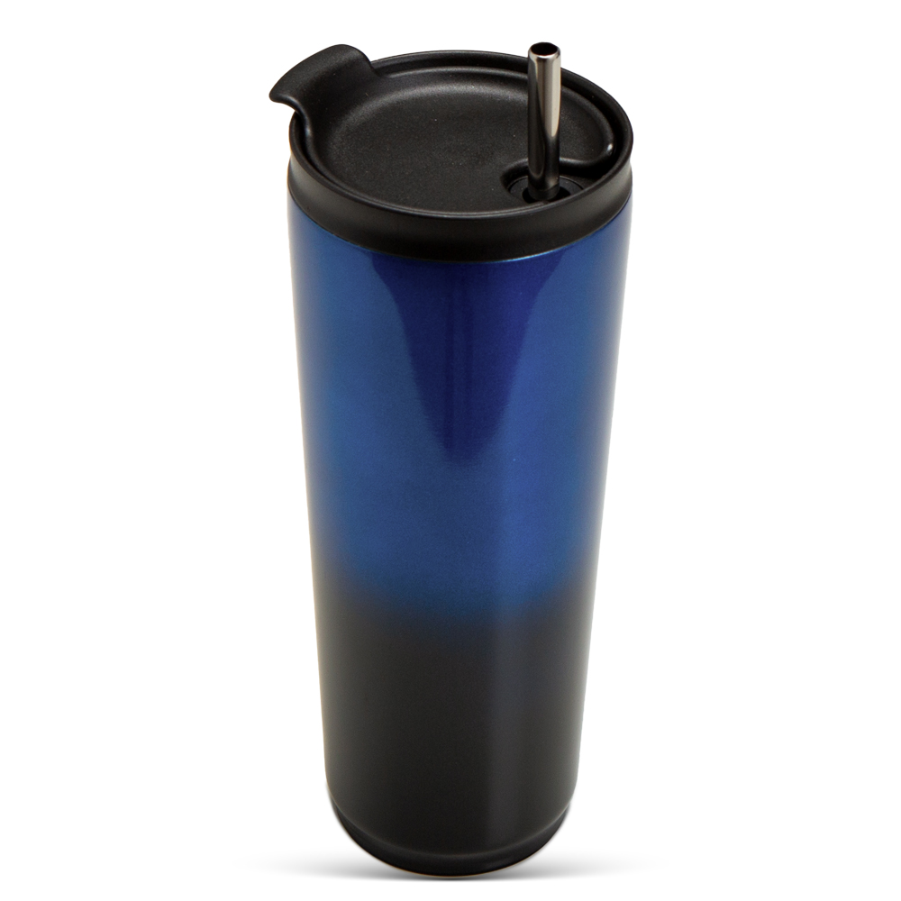 Hydrobrew – Vacuum Insulated Quencher Mug, 700ml – Blue