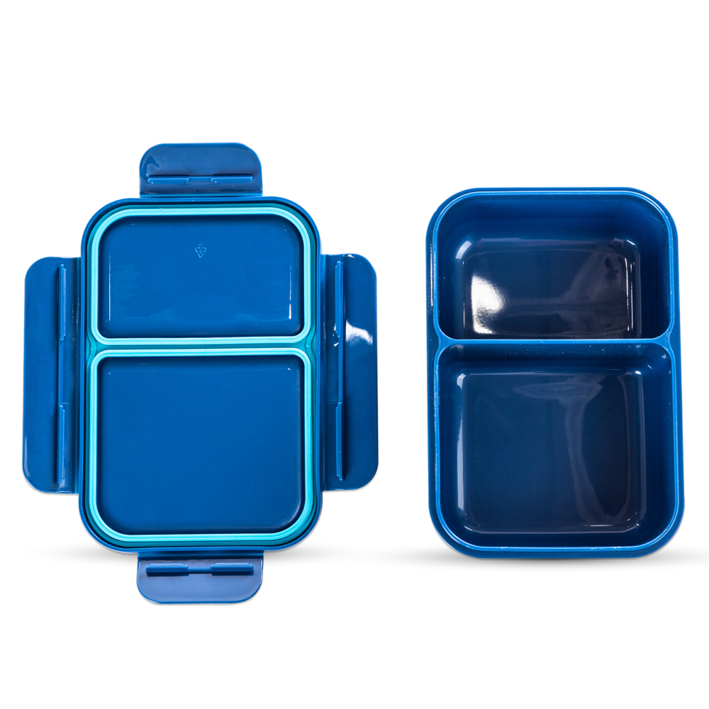 Nova Kids – 2 Compartment Bento Lunch Box – Racer Blue