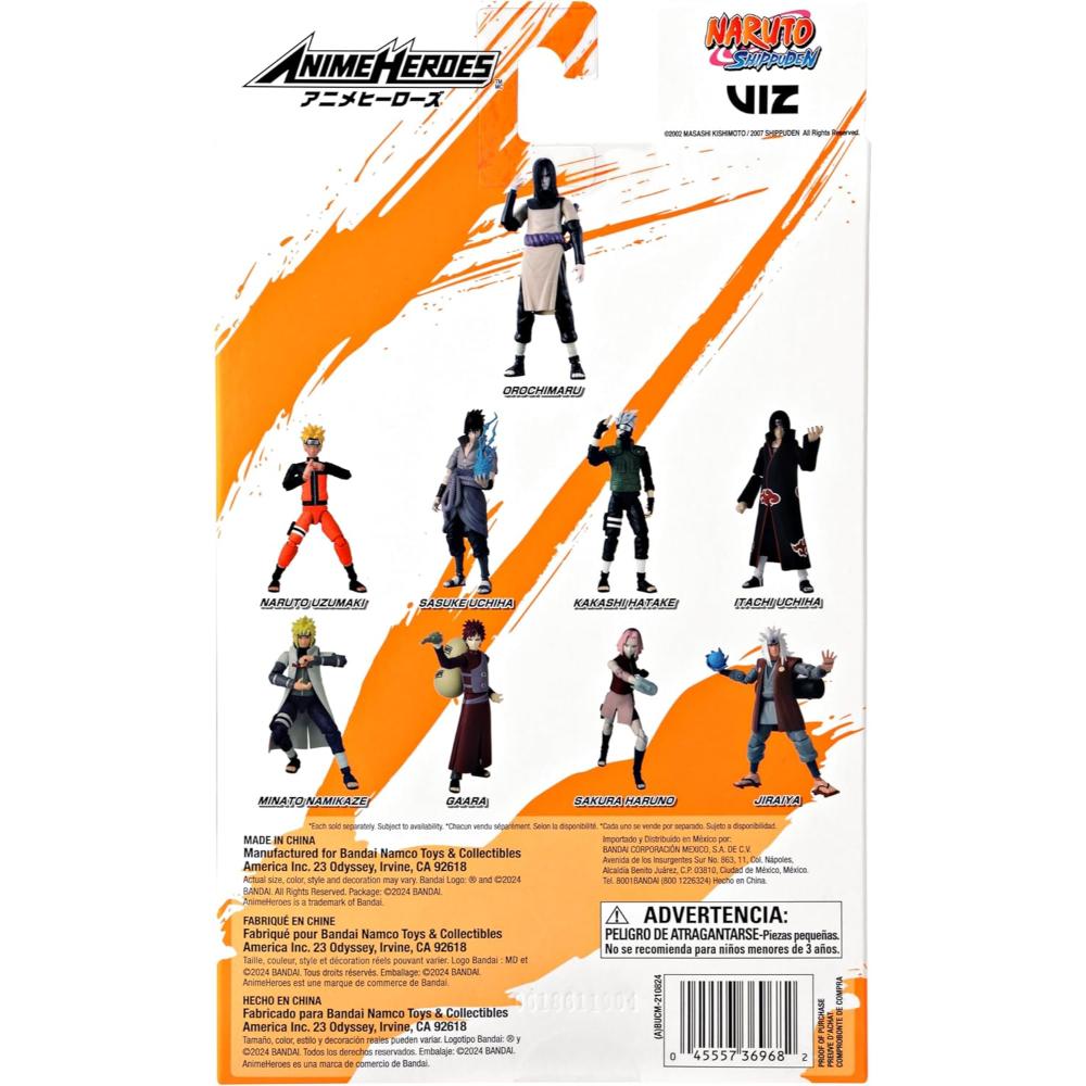 ANIME HEROES NARUTO OROCHIMARU 6.5″