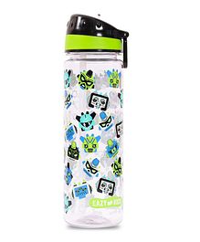Eazy Kids - Gen Z Tritan Water Bottle with Handle 650ml - Black