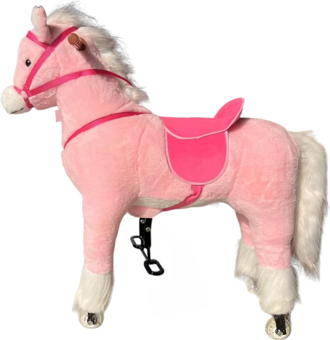 Megastar - Megastar Gallop 'N' Play: Action-Packed Mechanical Horse Riding Toy For Kids 4-12 Years - Pink