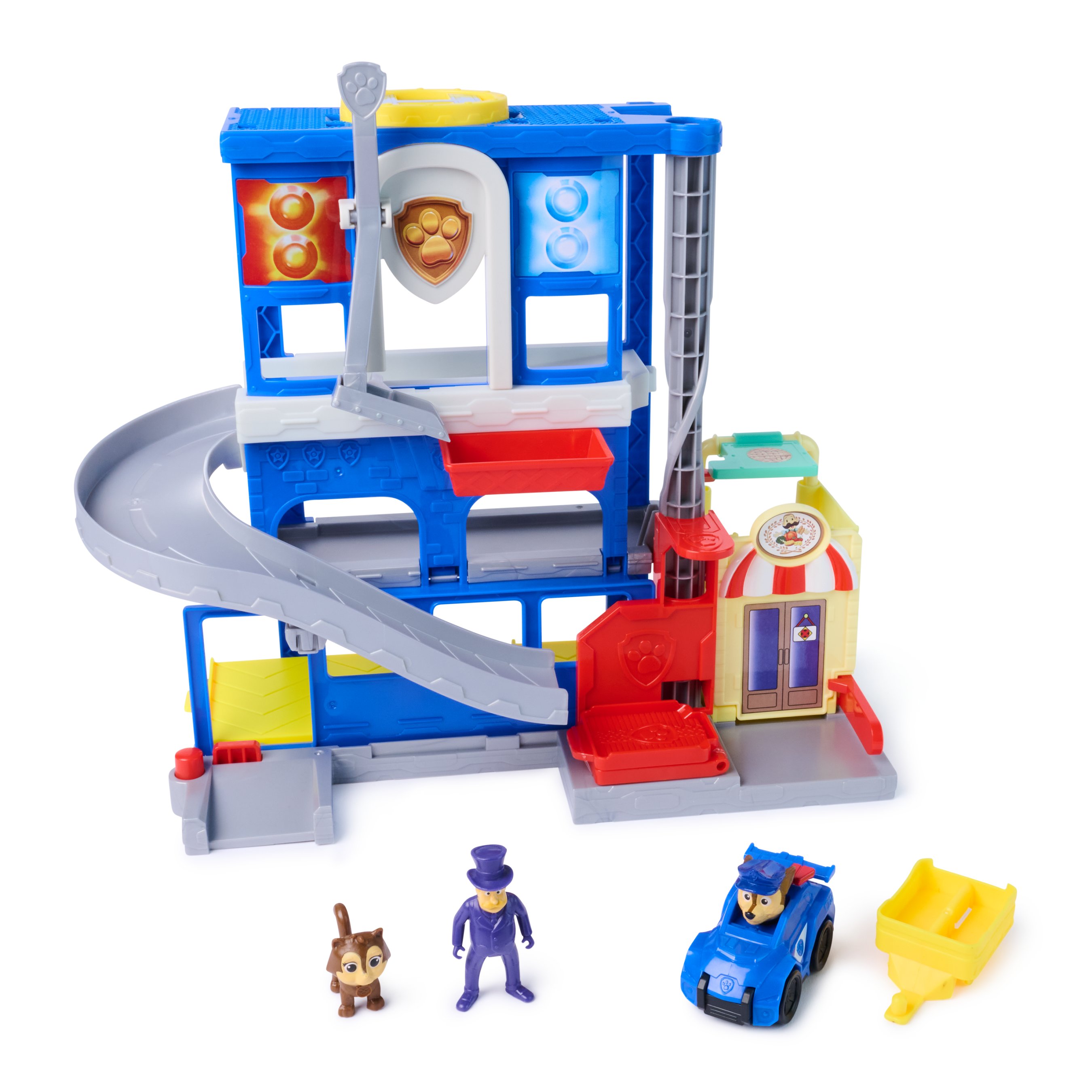 Paw Patrol - Nick Paw Patrol - Paw Patrol Search & Rescue HQ QG Mission Detective Playset