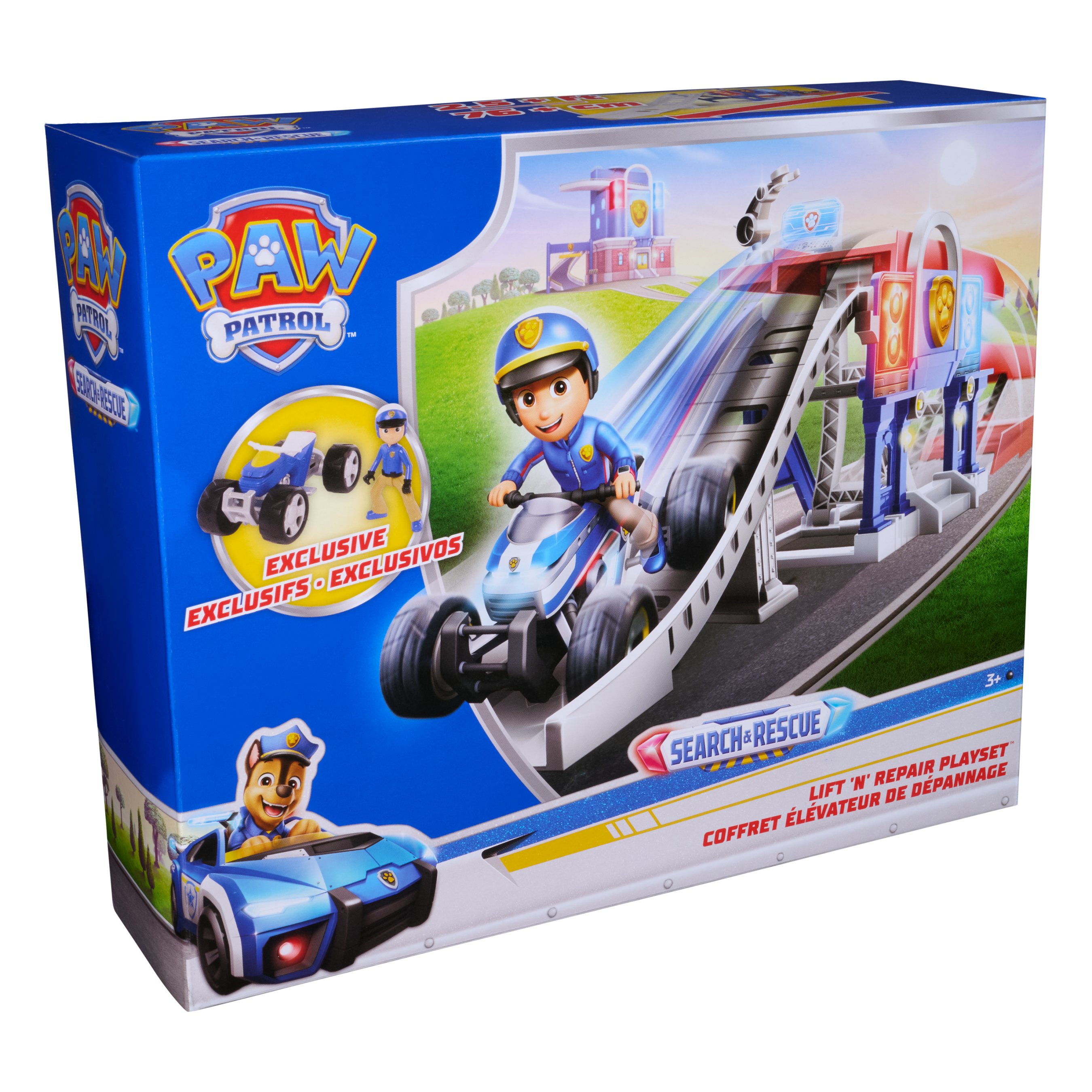 Paw Patrol - Nick Paw Patrol - Paw Patrol Search & Rescue Lift & Repair Playset