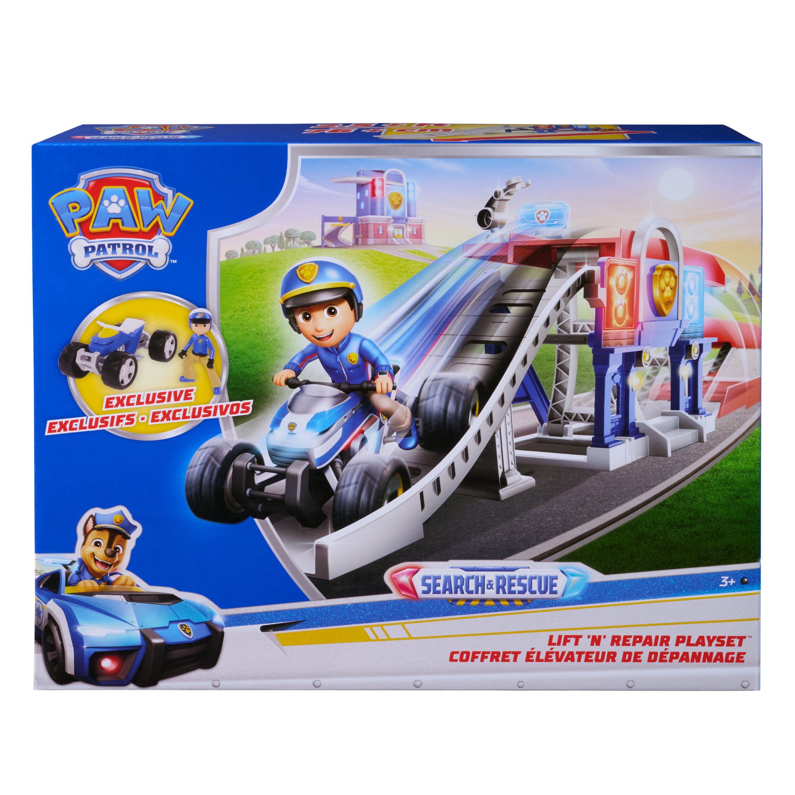 Paw Patrol - Nick Paw Patrol - Paw Patrol Search & Rescue Lift & Repair Playset