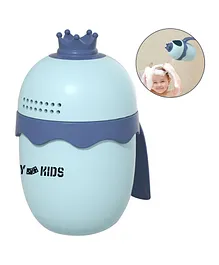 Eazy Kids - Royal Baby Head Shampoo Wash Rinse Shower Mug 500ml - Blue