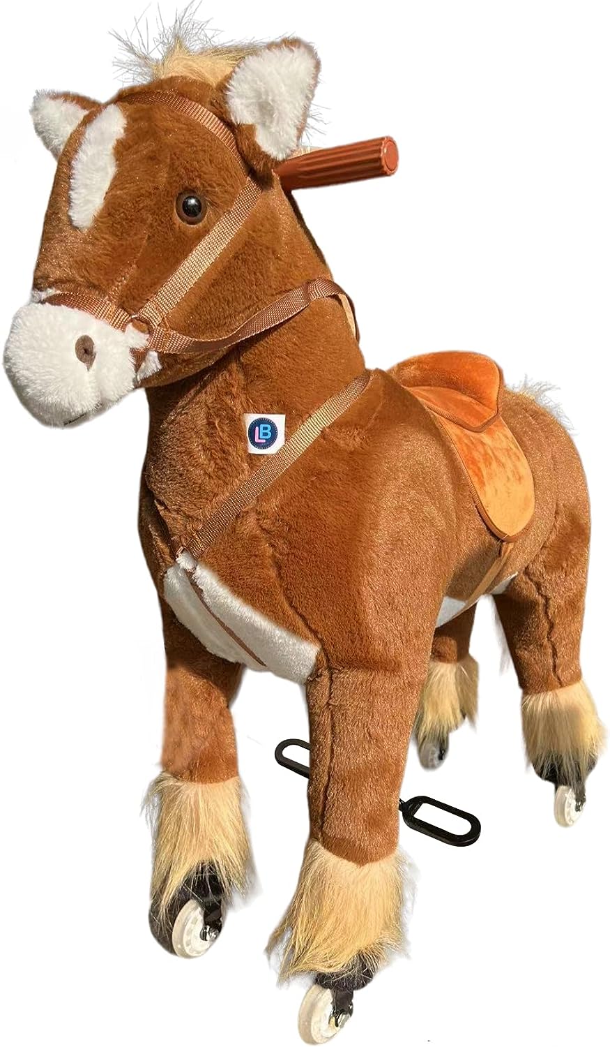 Megastar - Megastar Gallop 'N' Play: Action-Packed Mechanical Horse Riding Toy For Kids 4-12 Years - Brown
