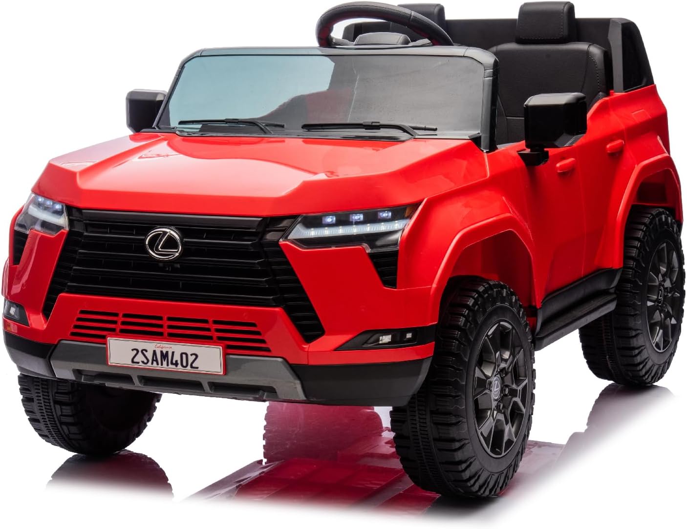 Megastar – Megastar Rideon Licensed 12V Lexus Gx Series Kids Electric Car, Dual Motor With Remote Control