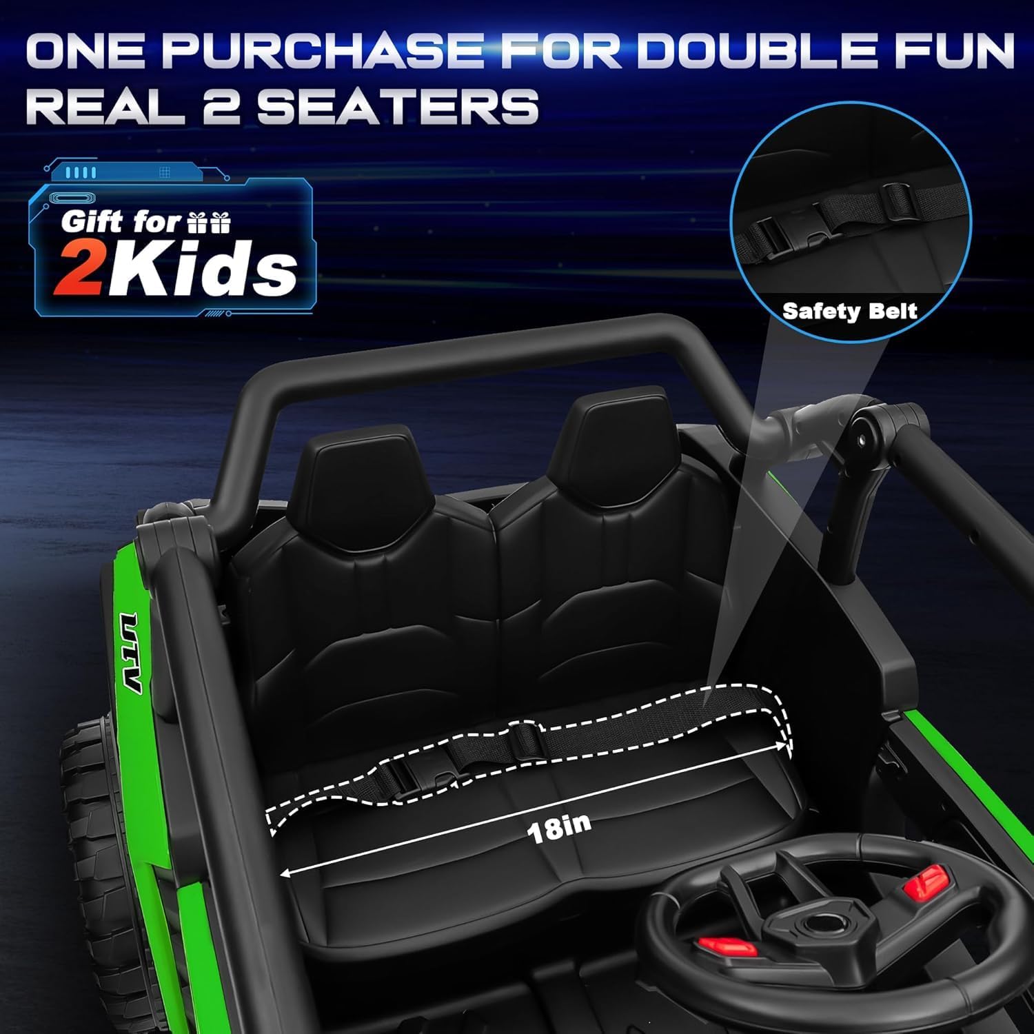 Megastar – Megastar Electric Rideon Kids Utv Sandviper Suv Jeep 12 V