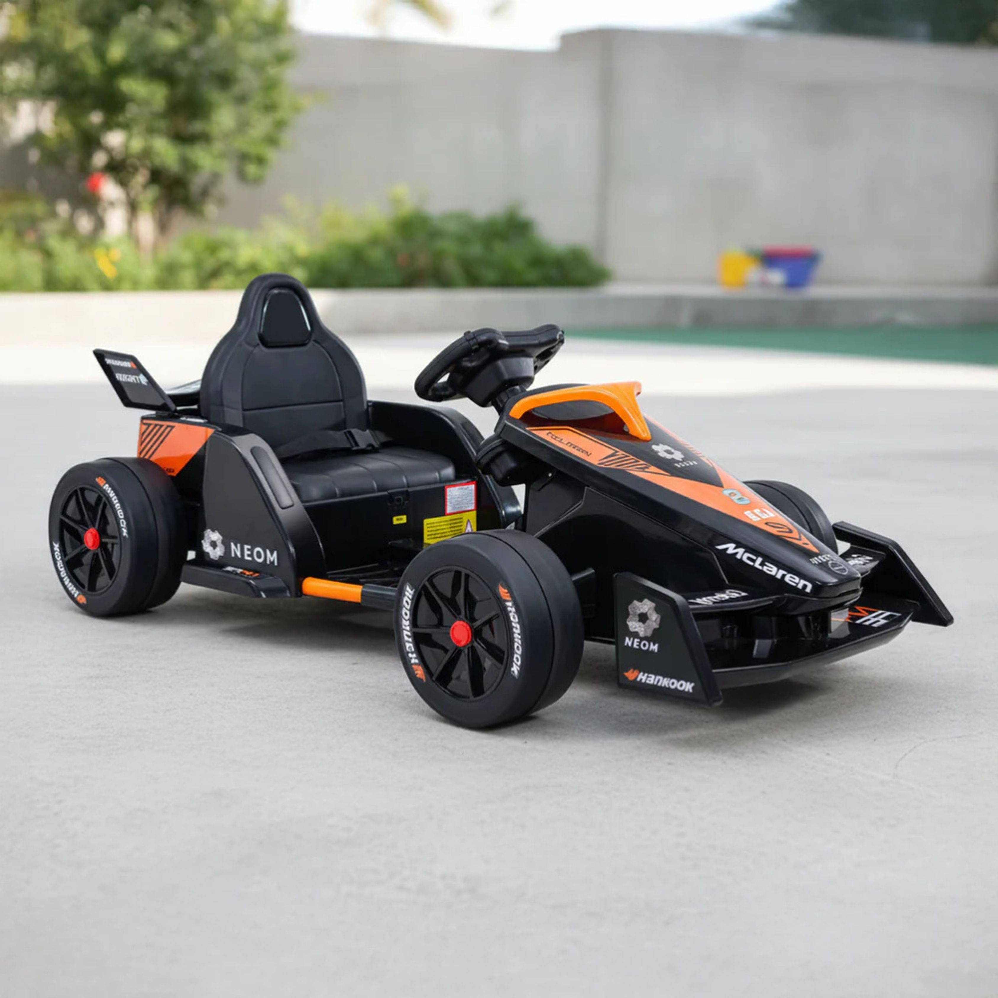Megastar – Megastar Licensed Mclaren Go Kart 12V Electric Car With Parental Remote Control
