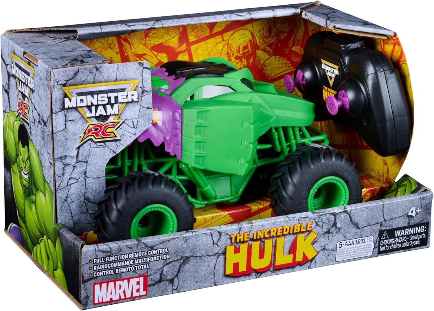 Monster Jam – Feld Ent. Monster Jam – Monster Jam RC 1:24 Marvel Hulk