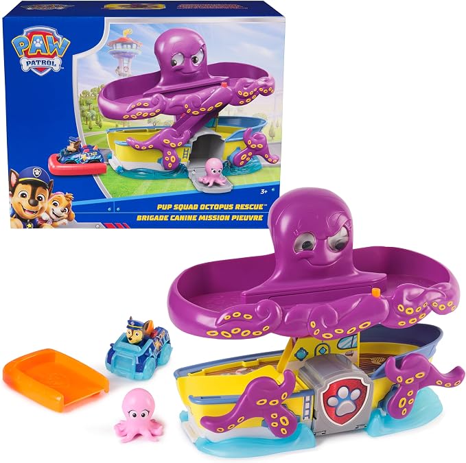 Paw Patrol - Nick Paw Patrol - Paw Patrol Pup Squad Octopus Playset