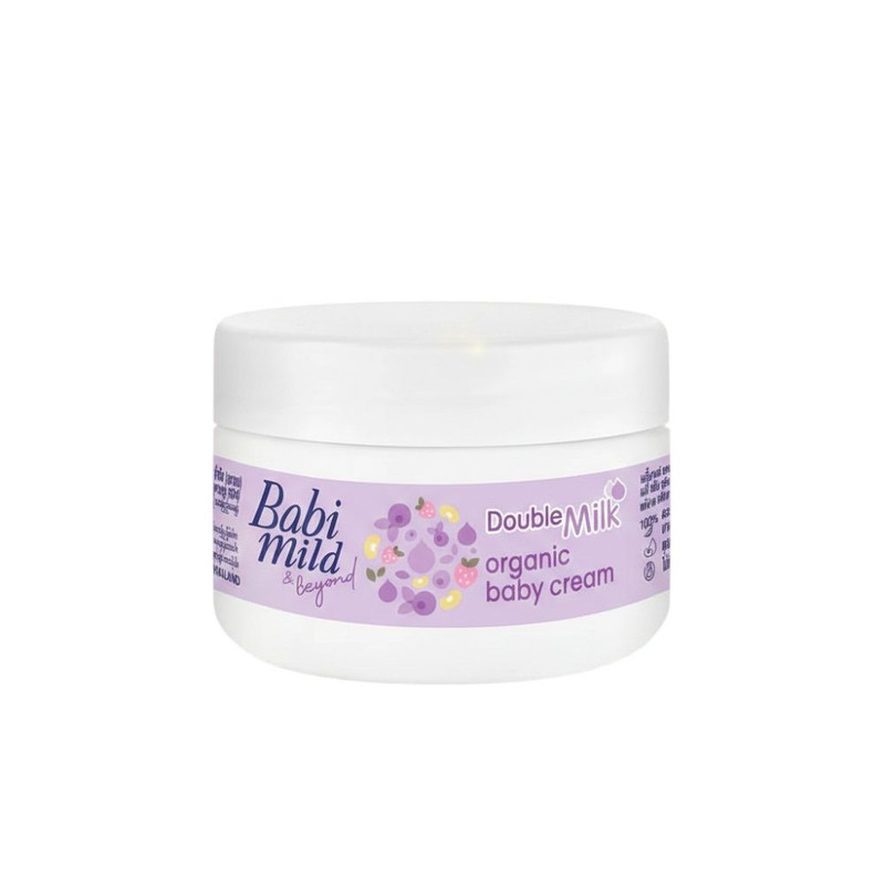 Babi Mild – Cream Ultra Mild Double Milk Organic - 50g