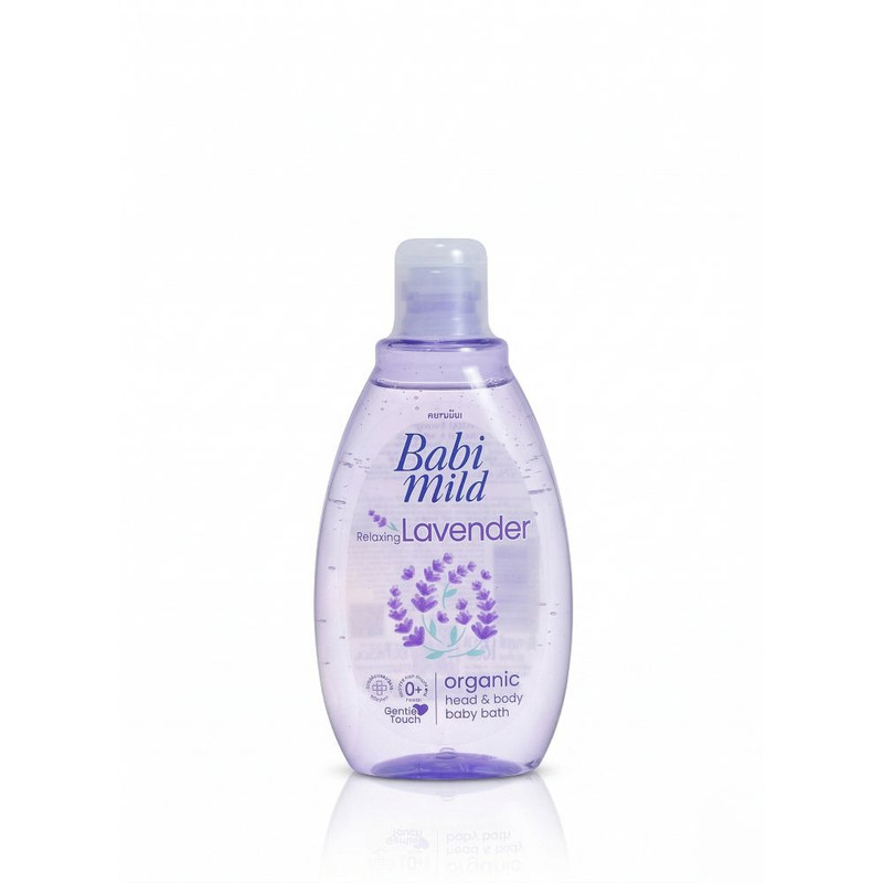 Babi Mild - Head and Body Baby Bath Relaxing Lavender Organic - 180ml