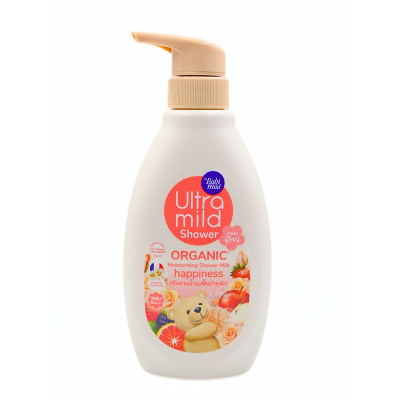 Babi Mild - Ultra Mild Shower Milk Happiness - 380ml - New